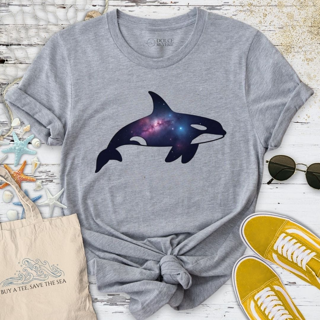 Cosmic Orca T-Shirt Sport Grey / S