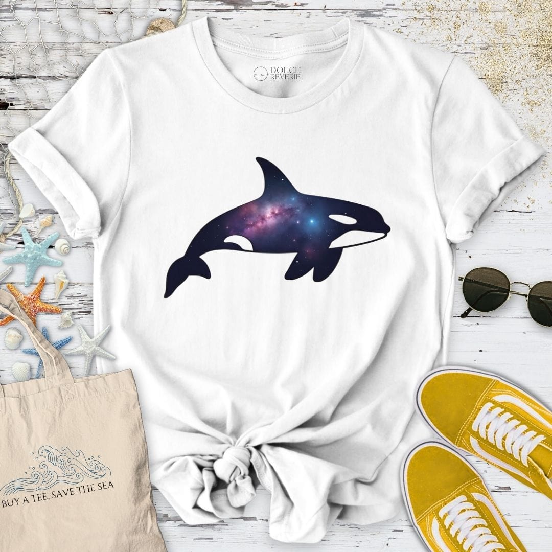 Cosmic Orca T-Shirt White / S