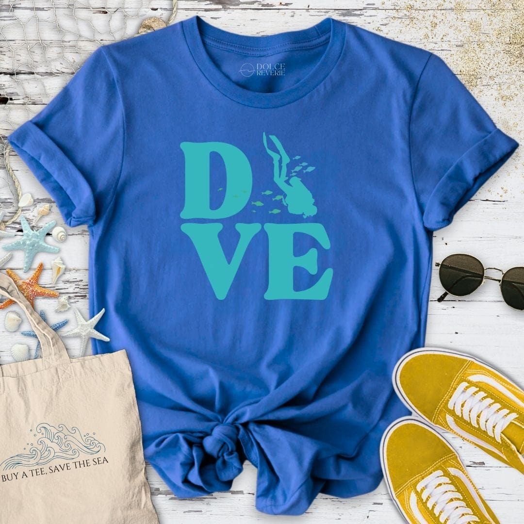 Dive T-Shirt Royal / S