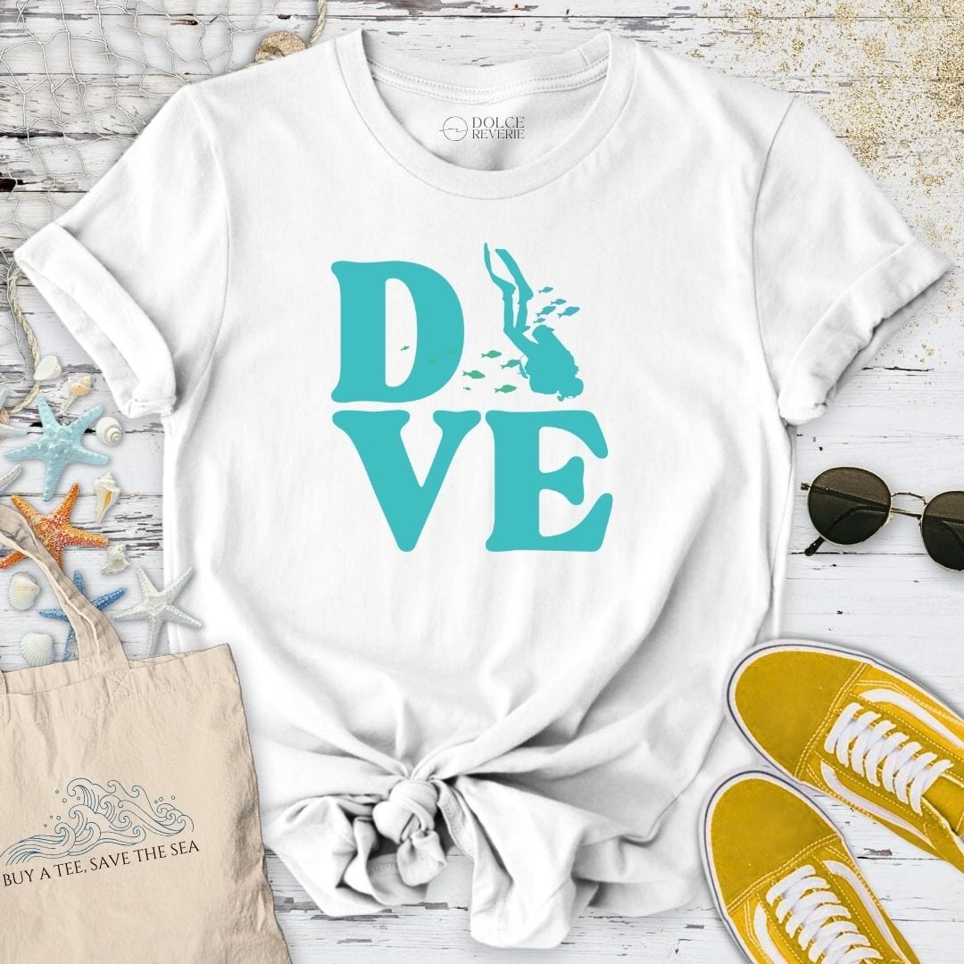 Dive T-Shirt White / S