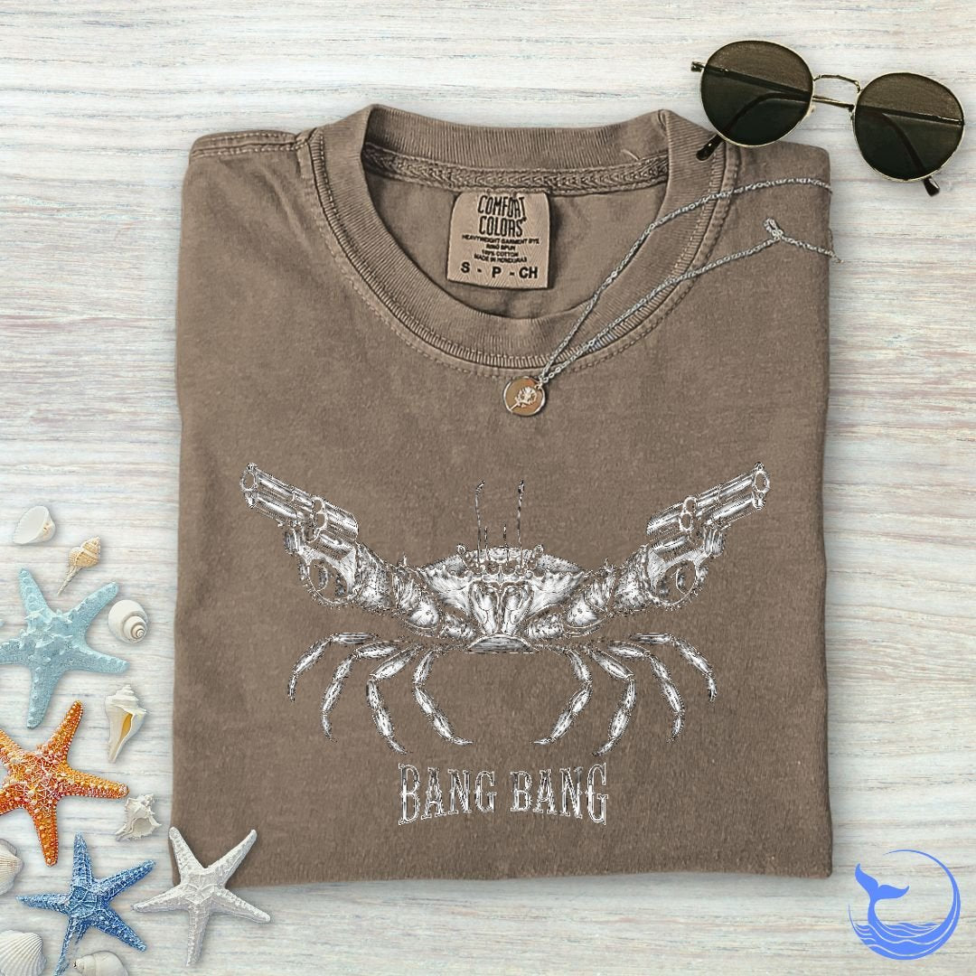 Bang Bang Crab Comfort Colors T-Shirt