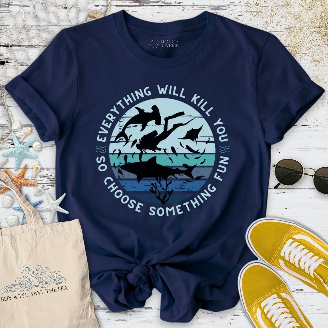 Everything Will Kill You T-Shirt Navy / S