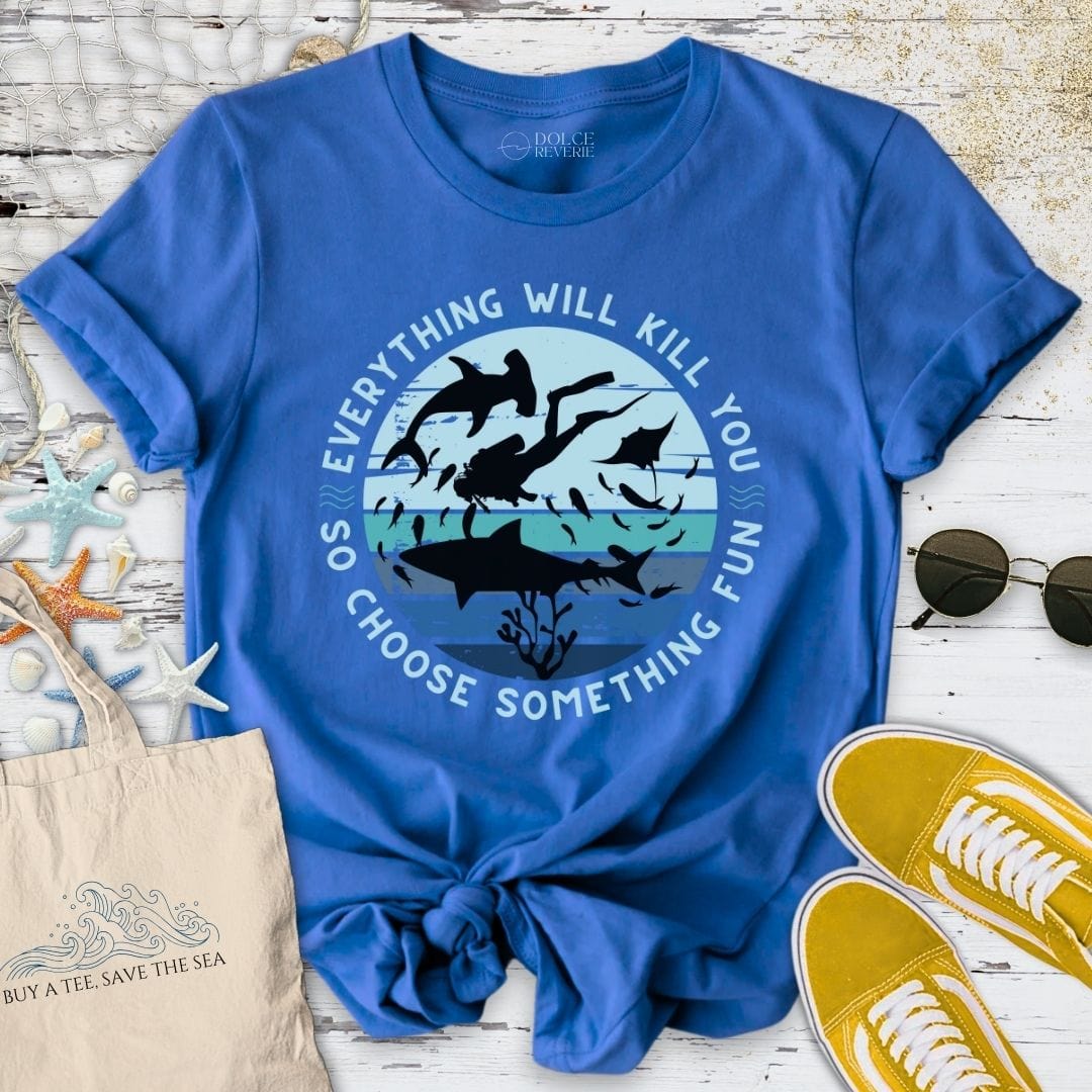 Everything Will Kill You T-Shirt Royal / S