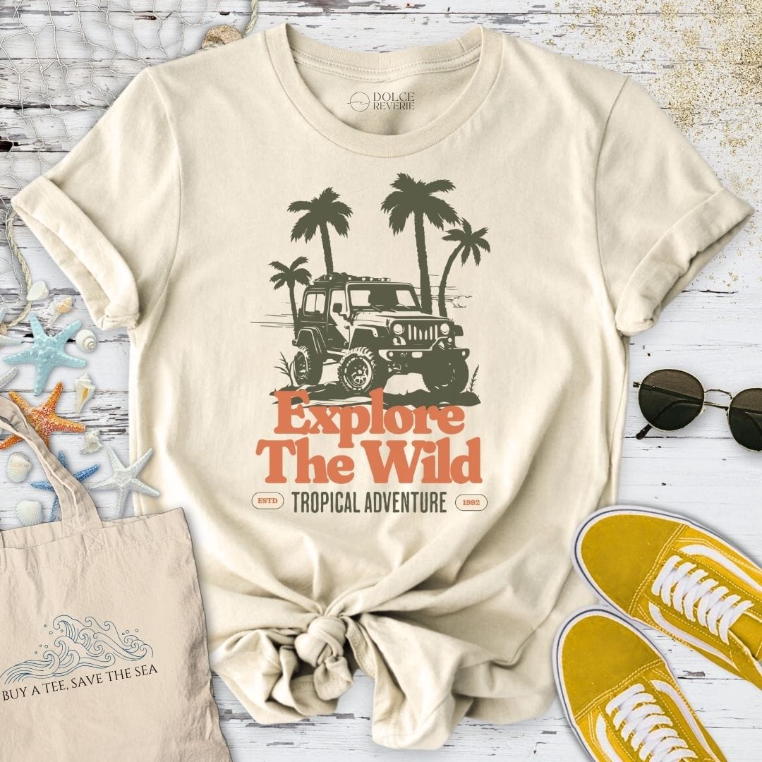Explore The Wild T-Shirt Natural / S