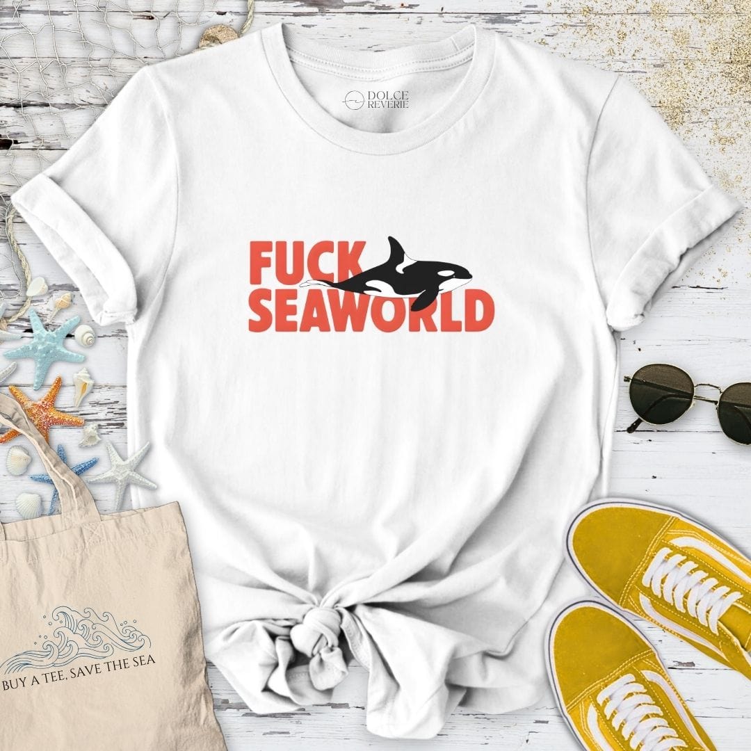 F Seaworld T-Shirt White / S