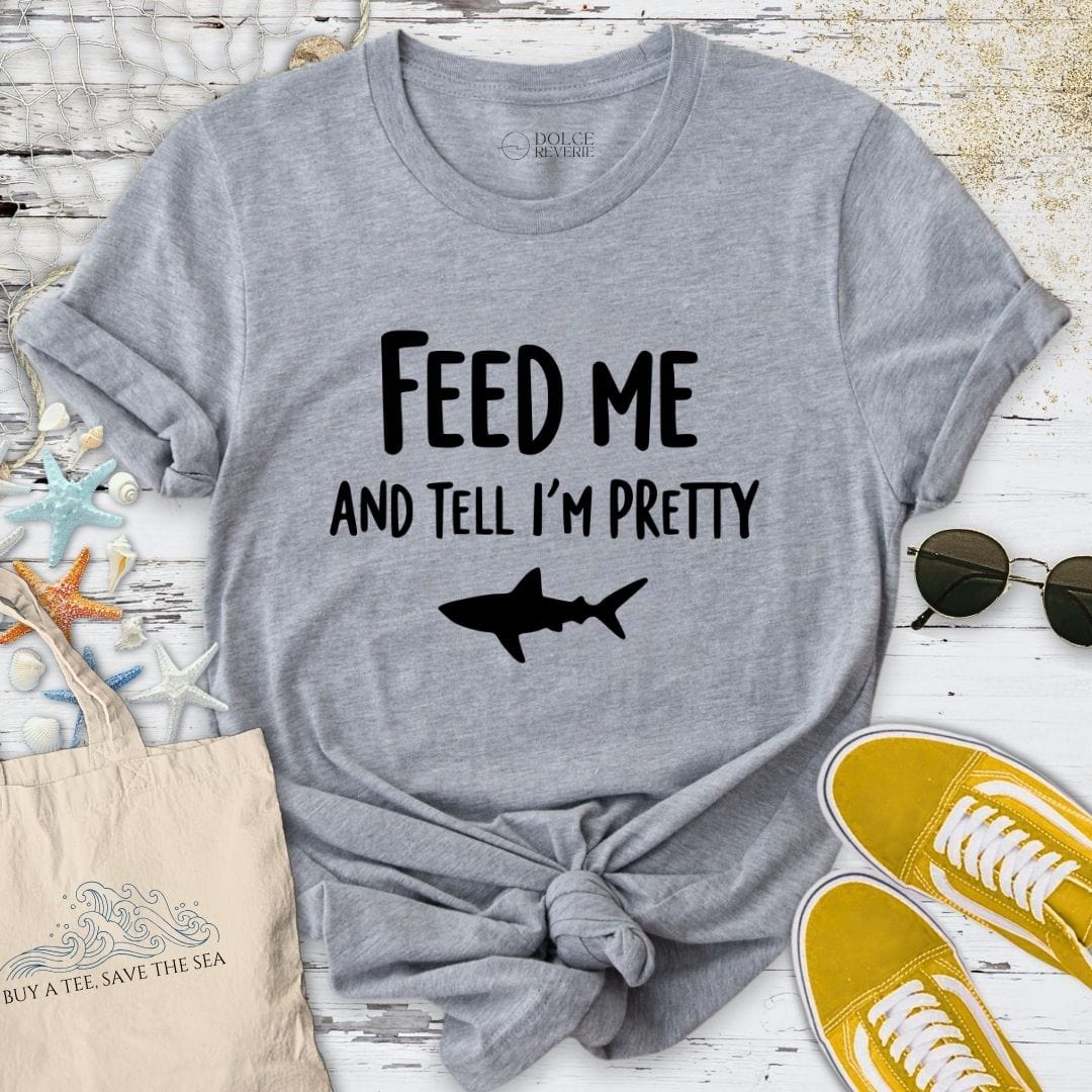 Feed Me T-Shirt Sport Grey / S