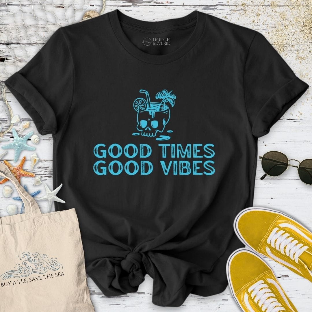 Good Vibes T-Shirt Black / S