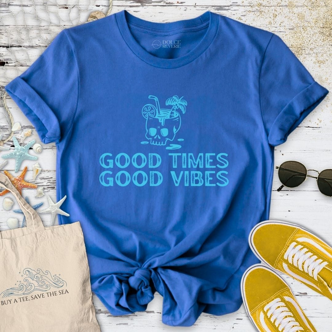 Good Vibes T-Shirt Royal / S