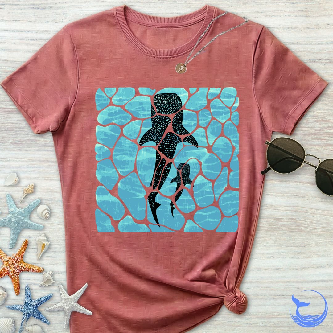 Swimming Whale Sharks Women's T-Shirt