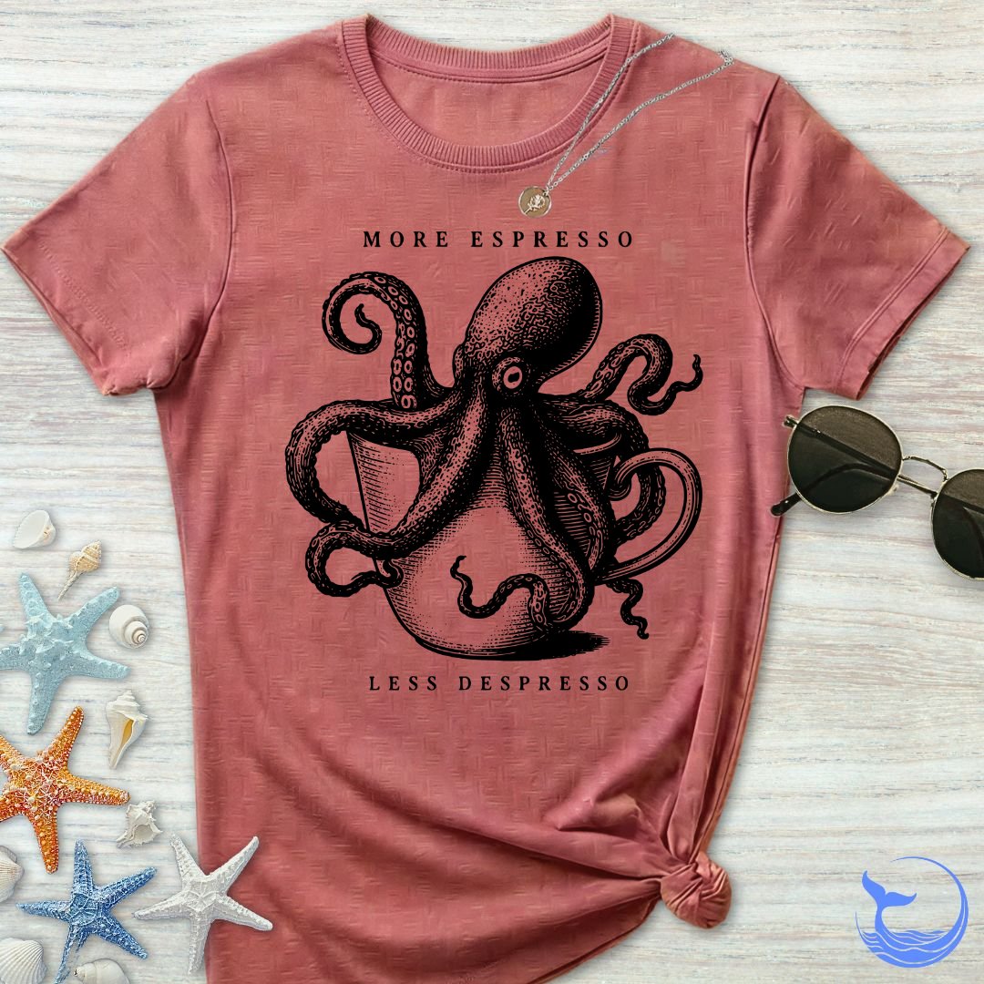 Espresso Octopus Women's T-Shirt