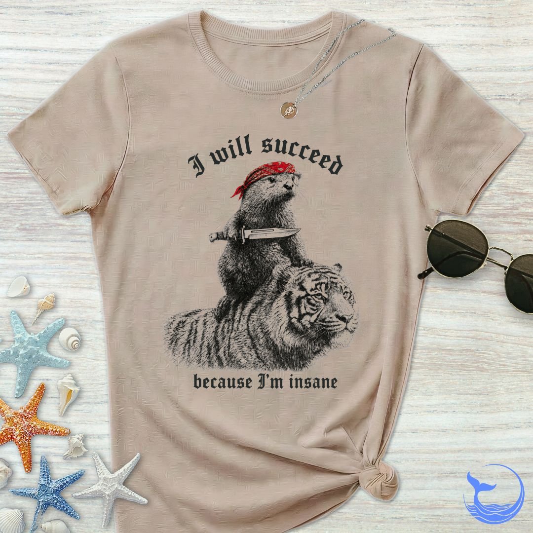 I Will Succeed, Sea Otter Women's T-Shirt
