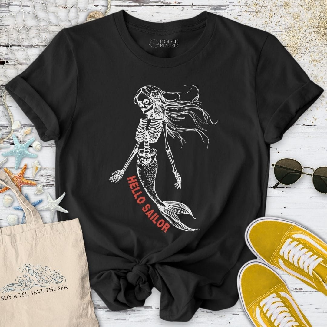 Hello Sailor T-Shirt Black / S