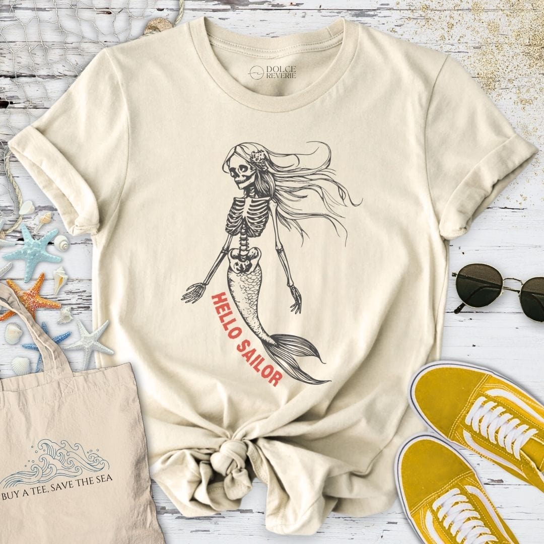 Hello Sailor T-Shirt Natural / S