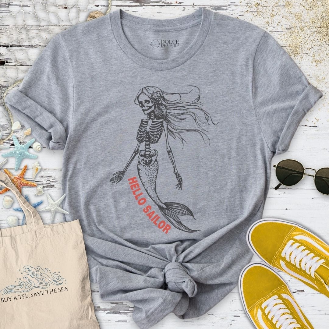 Hello Sailor T-Shirt Sport Grey / S