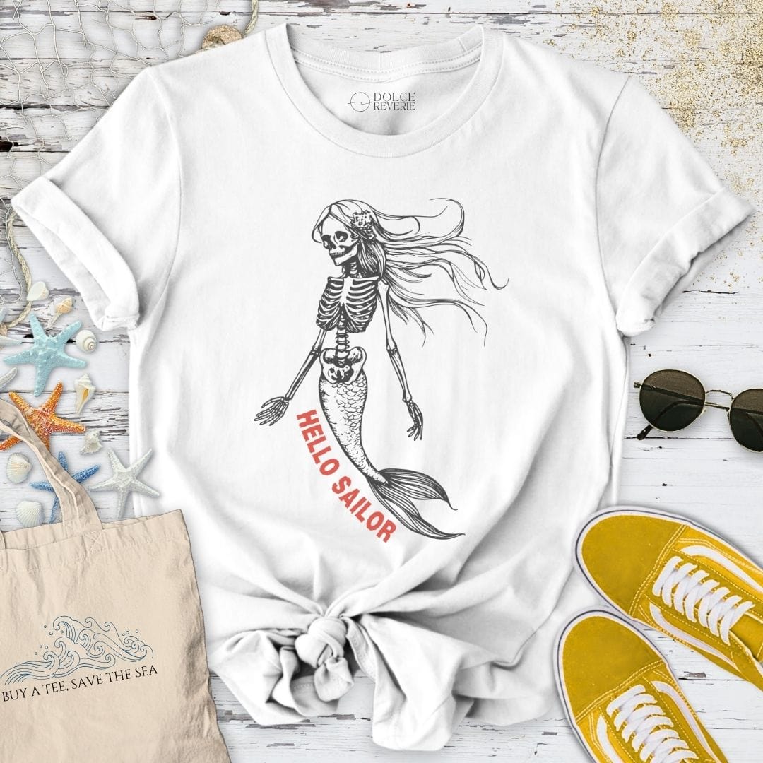 Hello Sailor T-Shirt White / S
