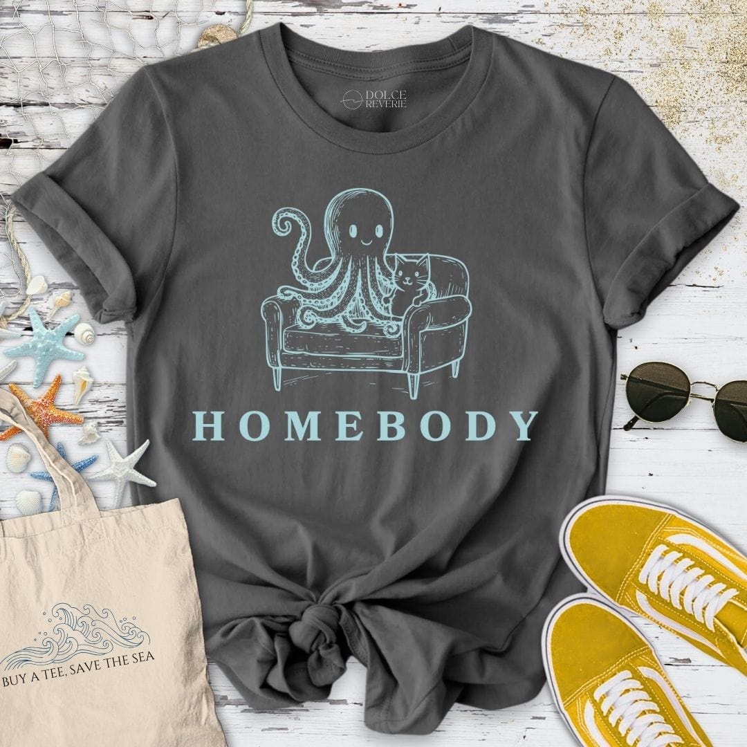 Homebody T-Shirt Charcoal / S