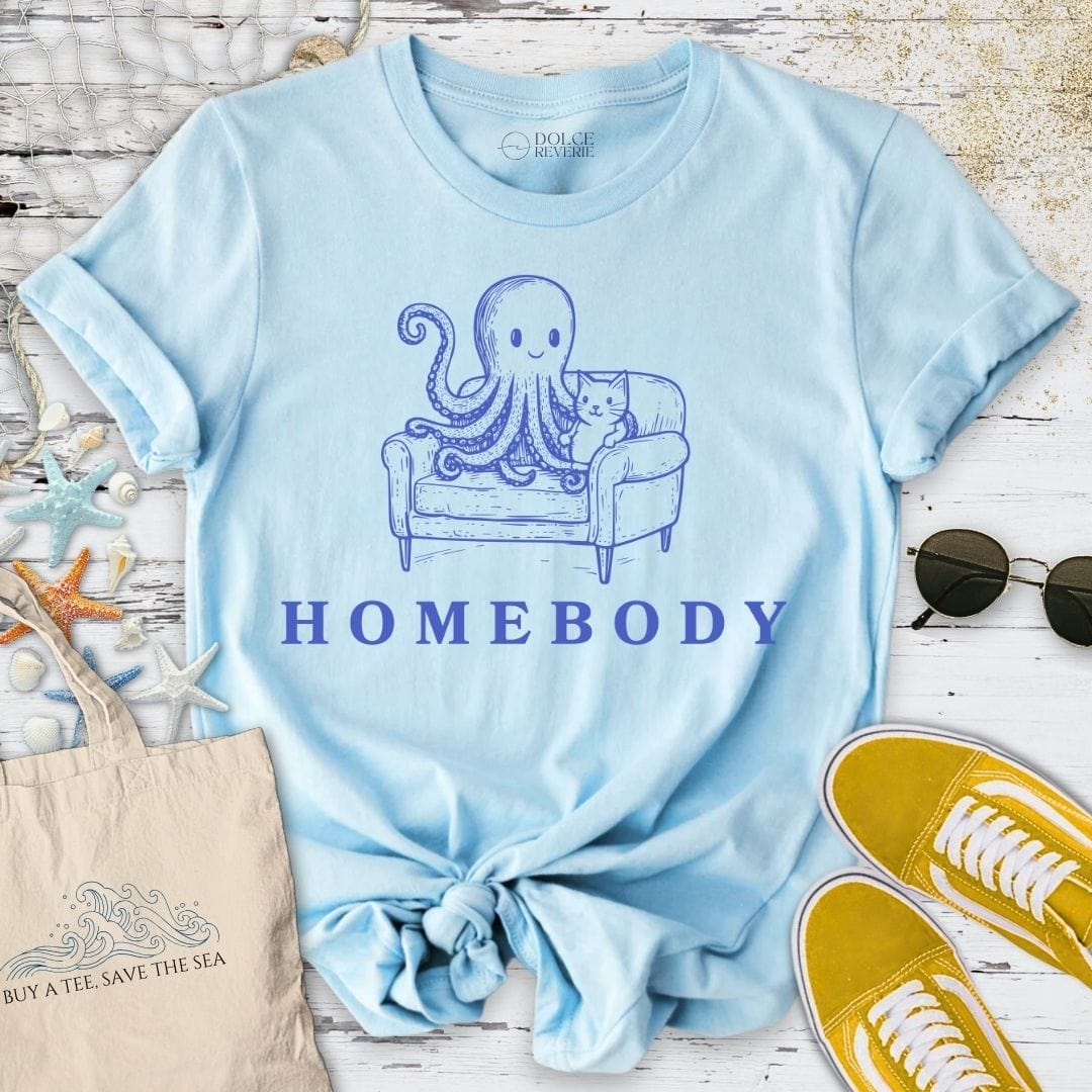 Homebody T-Shirt Light Blue / S