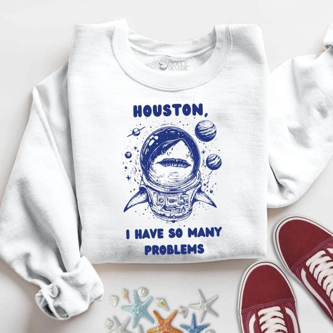 Houston Sweatshirt S / White