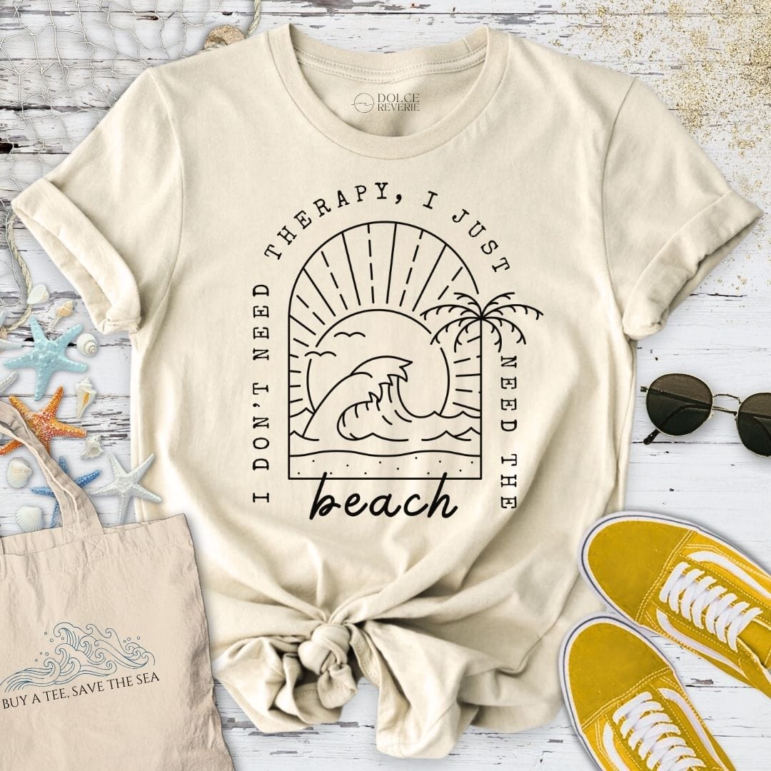 I Just Need The Beach T-Shirt Natural / S