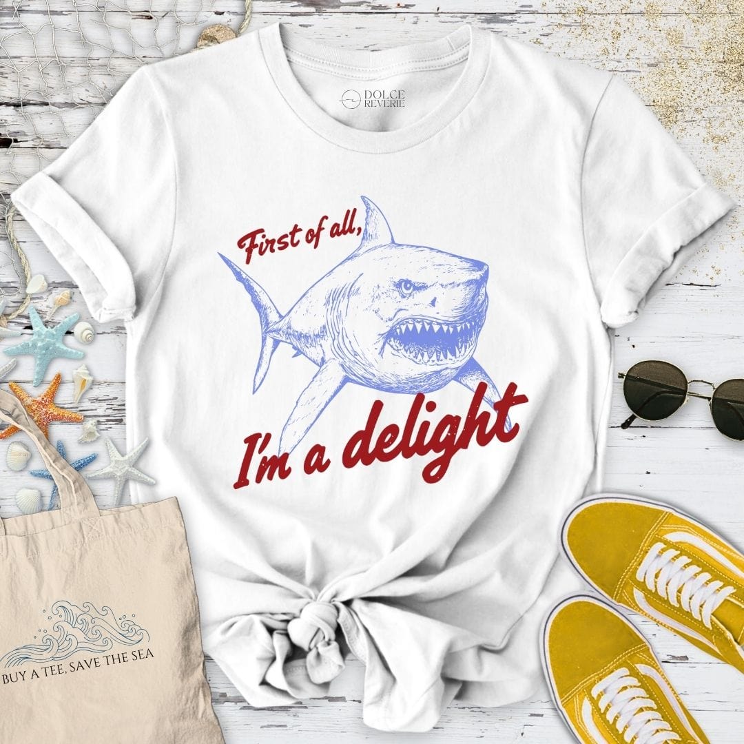 I'm a Delight T-Shirt White / S