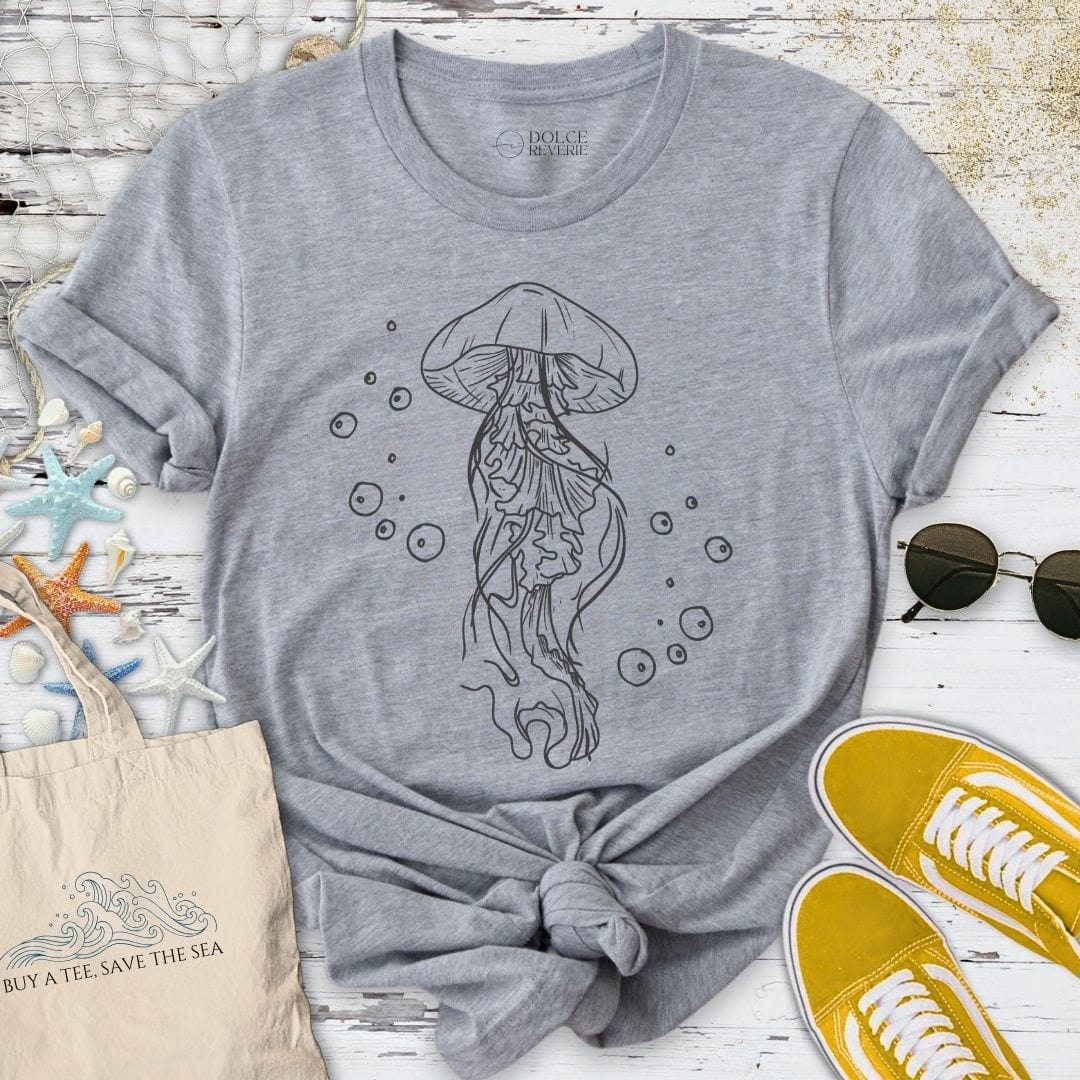 Jellyfish T-Shirt Sport Grey / S