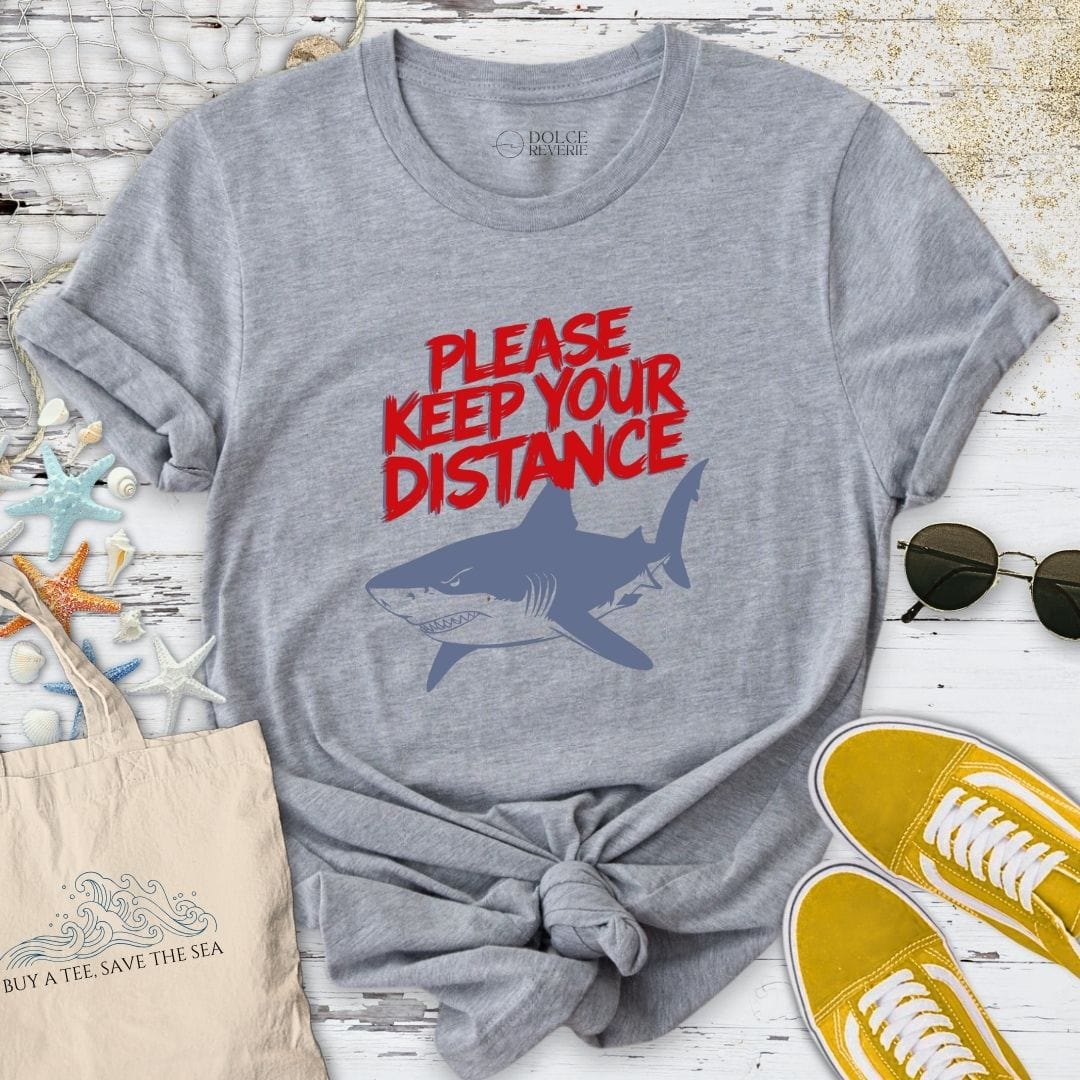 Keep Your Distance T-Shirt Sport Grey / S