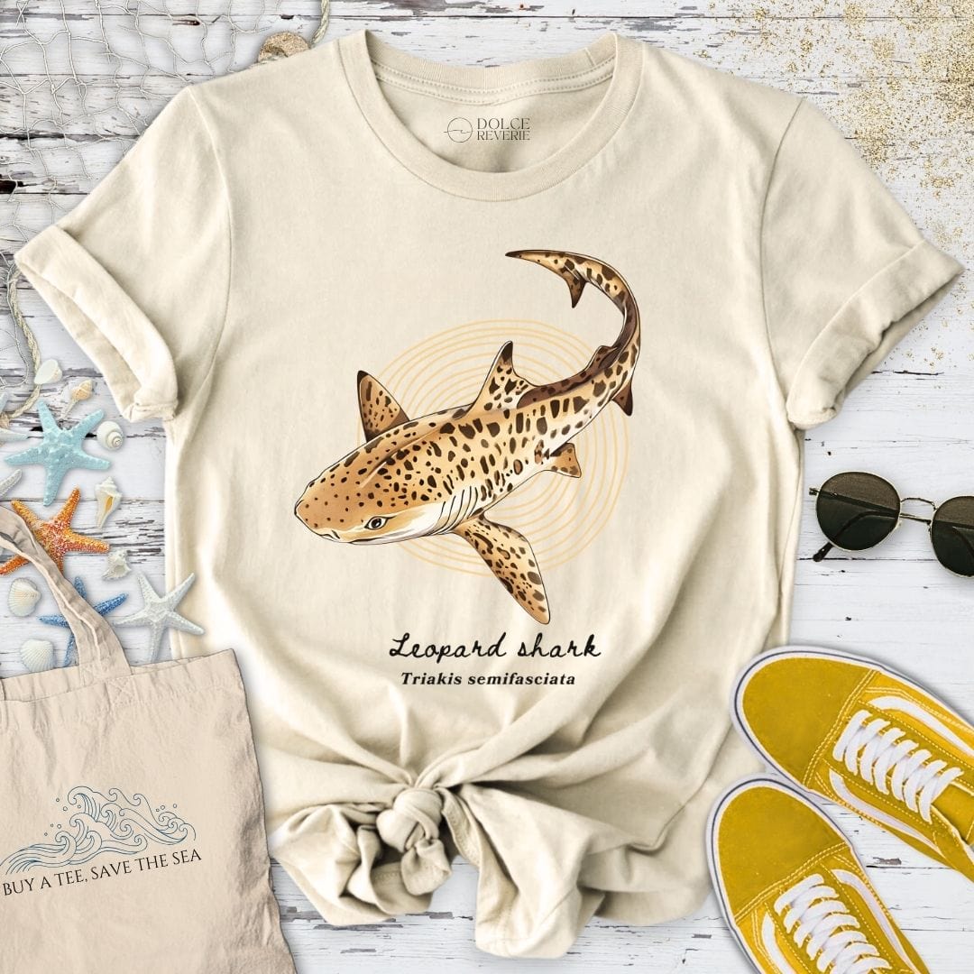 Leopard Shark Artist Series T-Shirt Natural / S