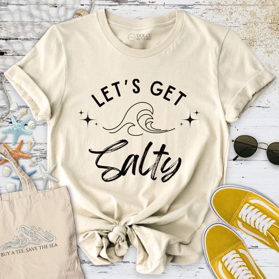 Let´s Get Salty T-Shirt Natural / S