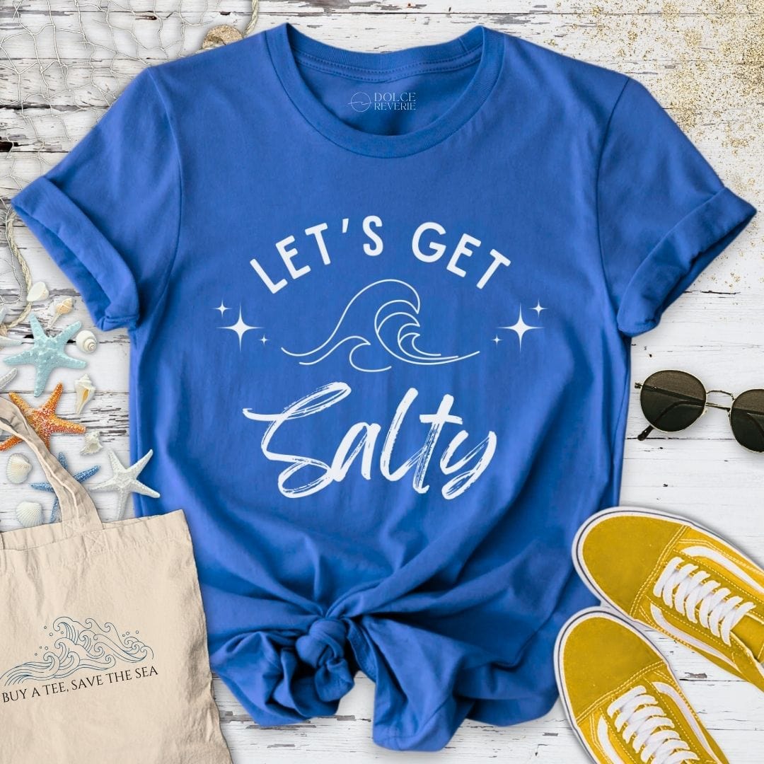 Let´s Get Salty T-Shirt Royal / S