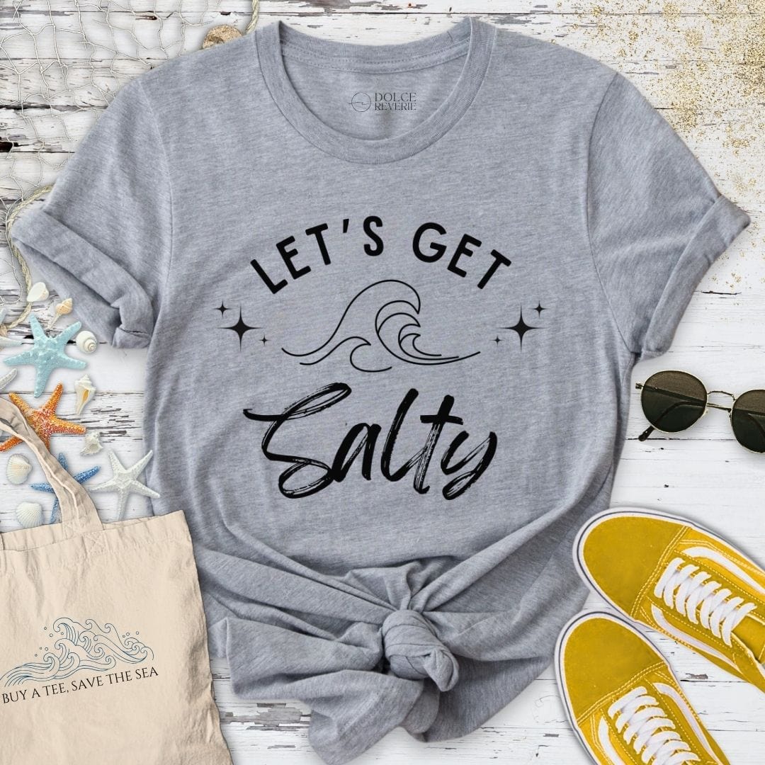 Let´s Get Salty T-Shirt Sport Grey / S