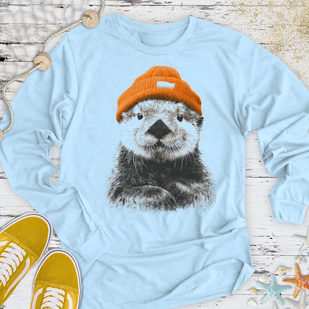 Winter Otter Long Sleeve Tee
