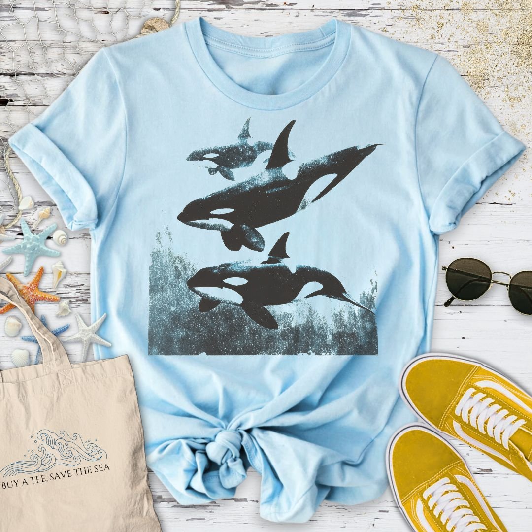 Swimming Orcas T-Shirt