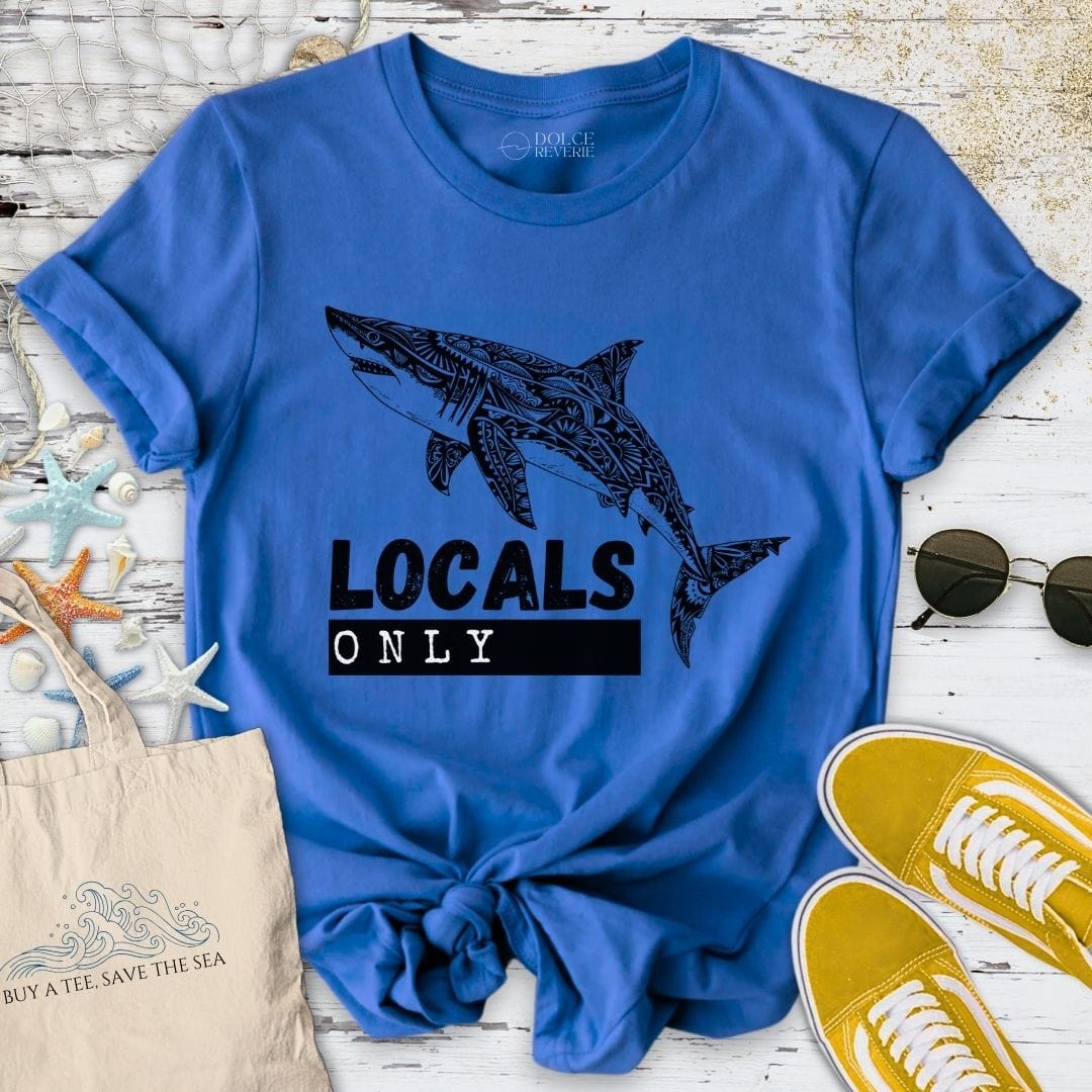 Locals Only T-Shirt Royal / S