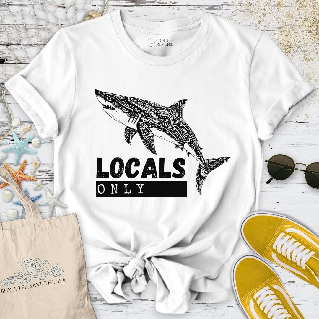 Locals Only T-Shirt White / S