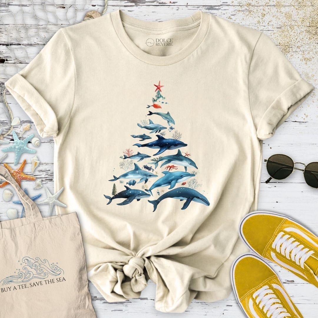 Marine Christmas T-Shirt Natural / S
