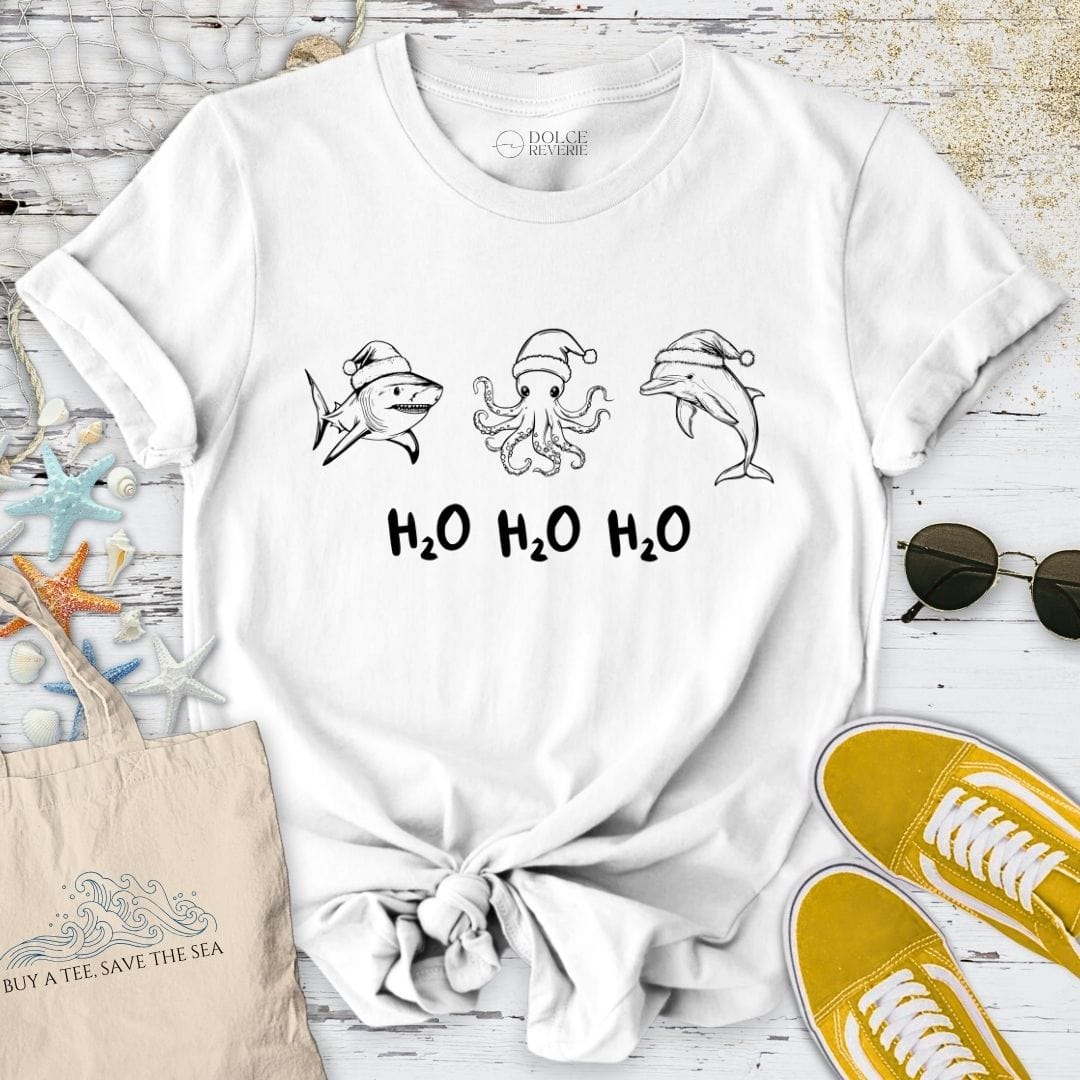Marine Ho Ho Ho T-Shirt White / S