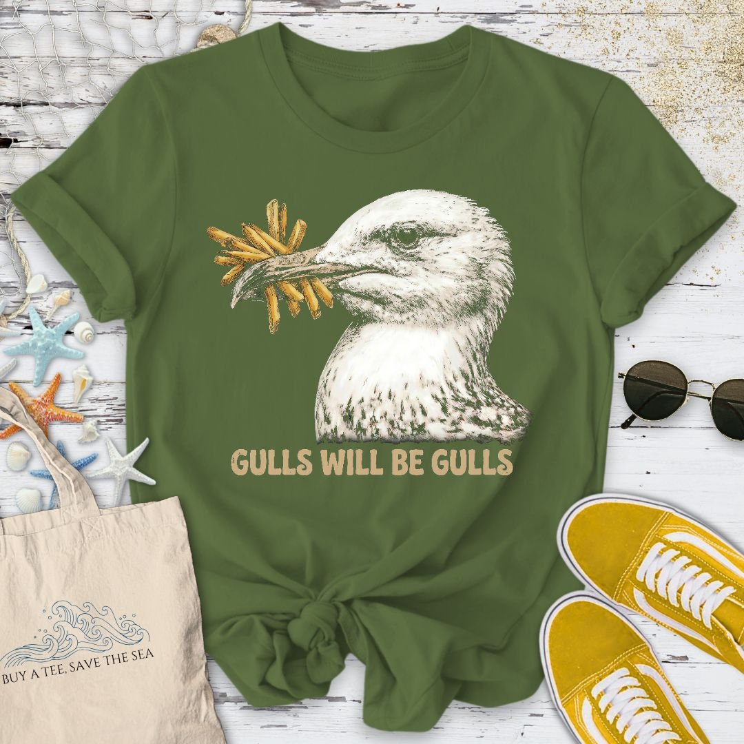 Gulls Will Be Gulls T-Shirt