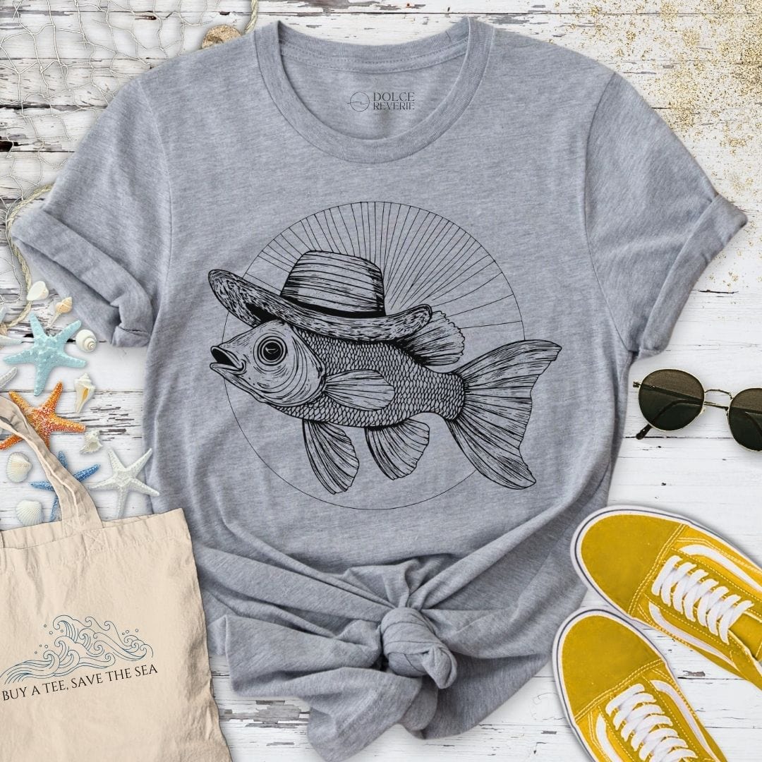 Mr Fish T-Shirt Sport Grey / S