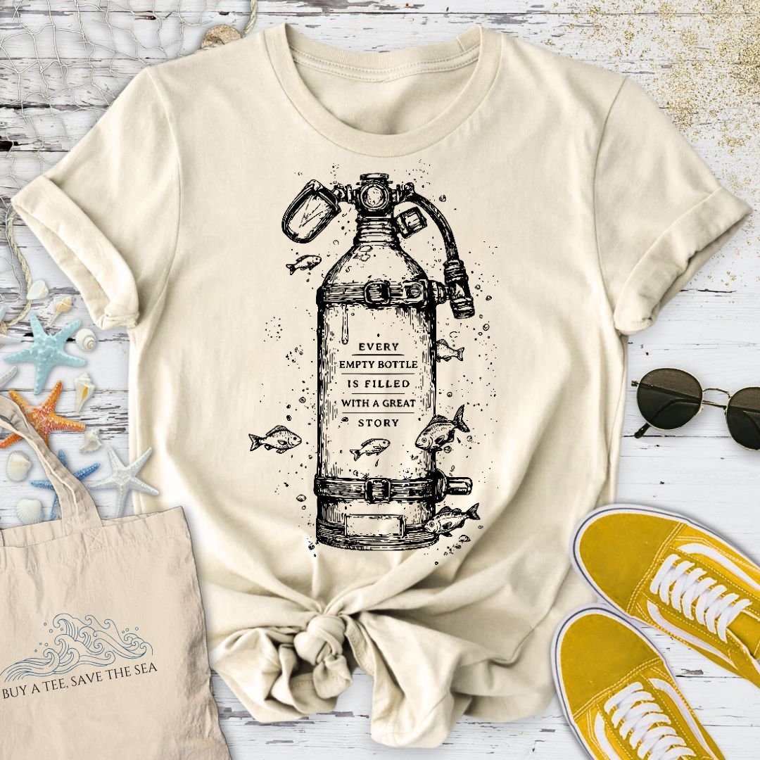 Scuba Tank, Great Story T-Shirt
