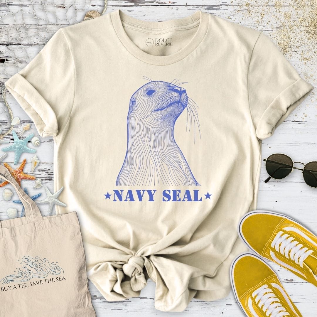 Navy Seal T-Shirt Natural / S