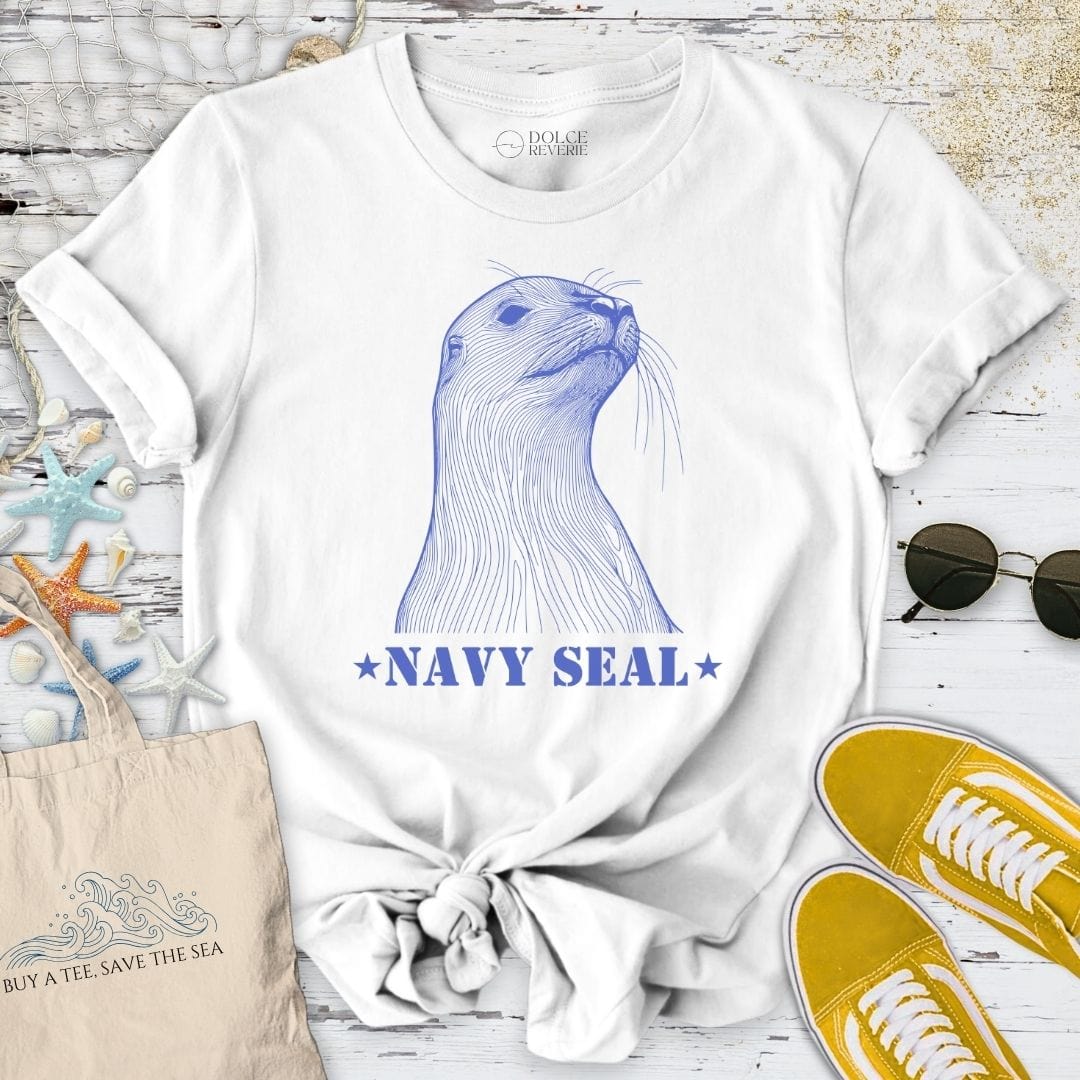 Navy Seal T-Shirt White / S
