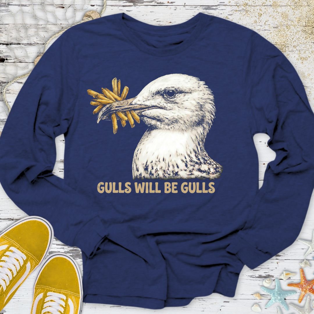 Gulls Will Be Gulls Long Sleeve Tee