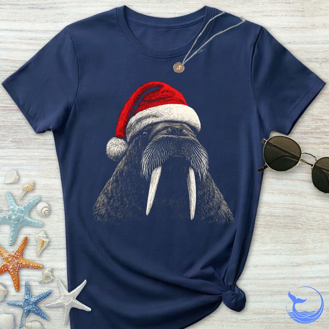 Santa Walrus Women's T-Shirt
