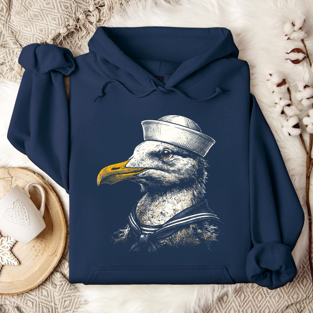Seagull Sailor Hoodie