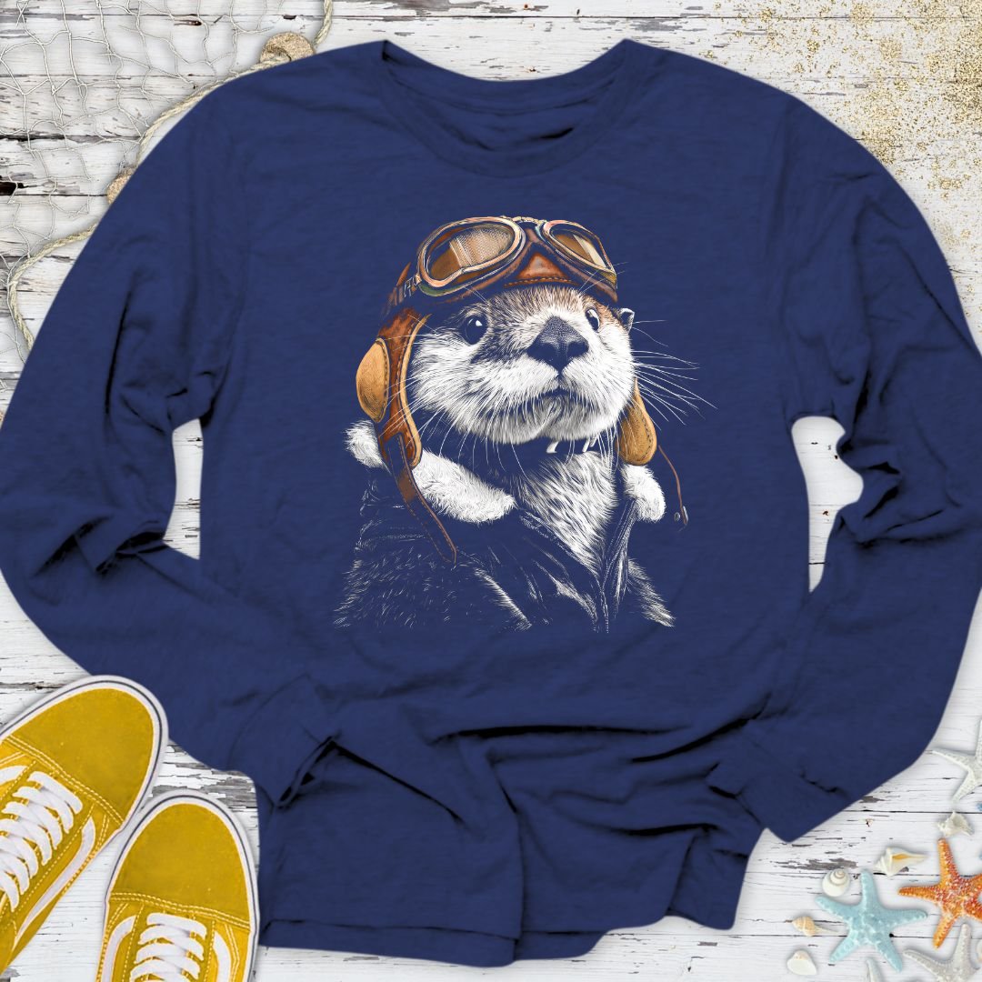 Aviator Otter Long Sleeve Tee