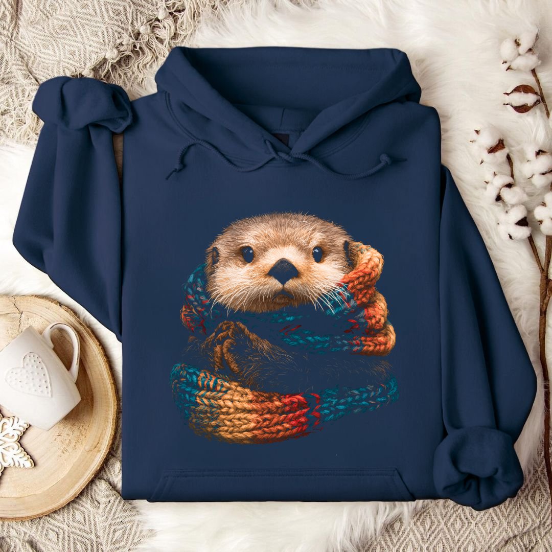 Winter Ready, Otter Hoodie