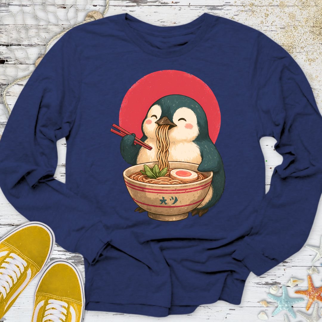 Penguin Ramen Long Sleeve Tee