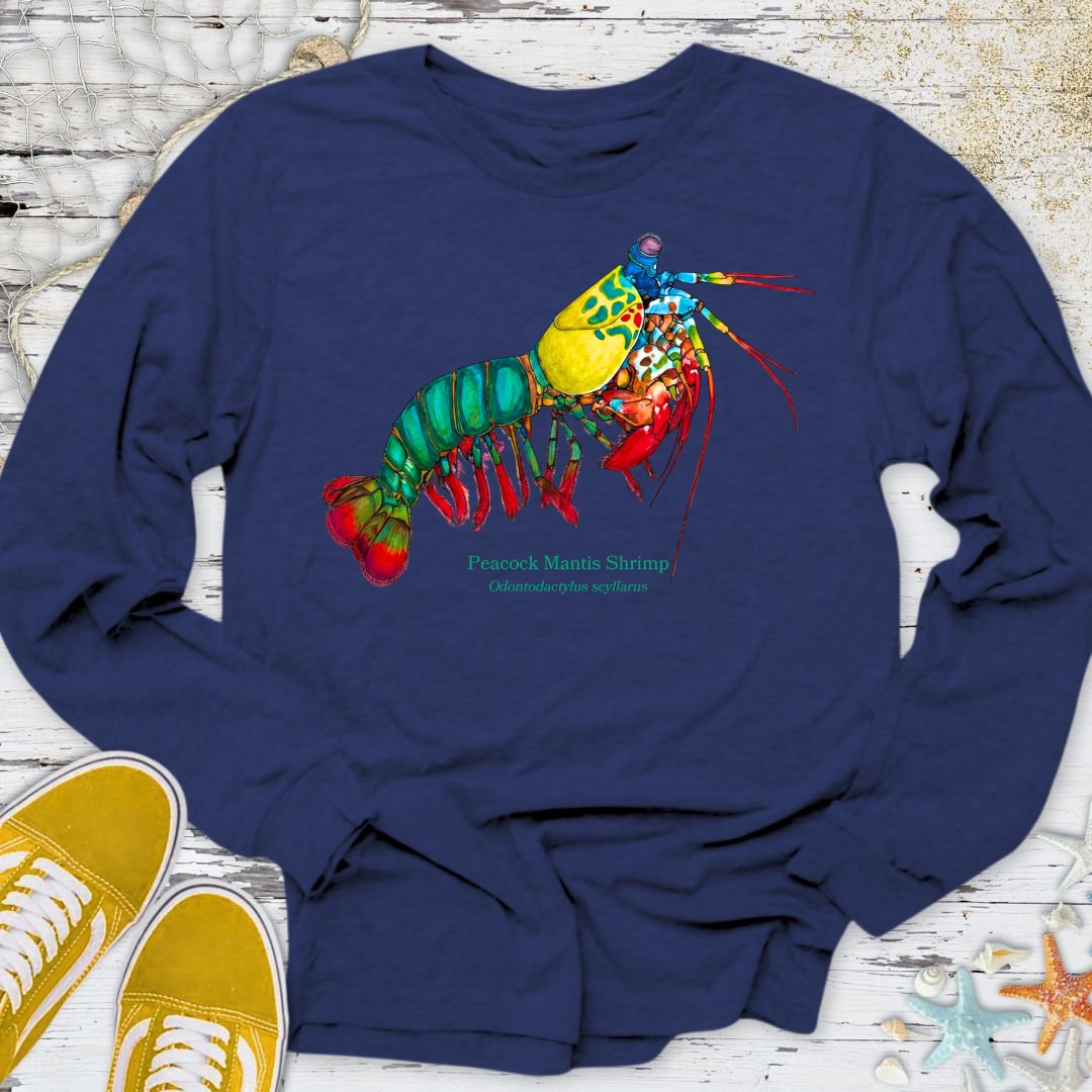 Mantis Shrimp Long Sleeve Tee