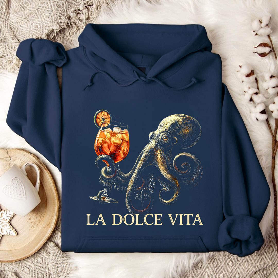 Octopus La Dolce Vita Hoodie