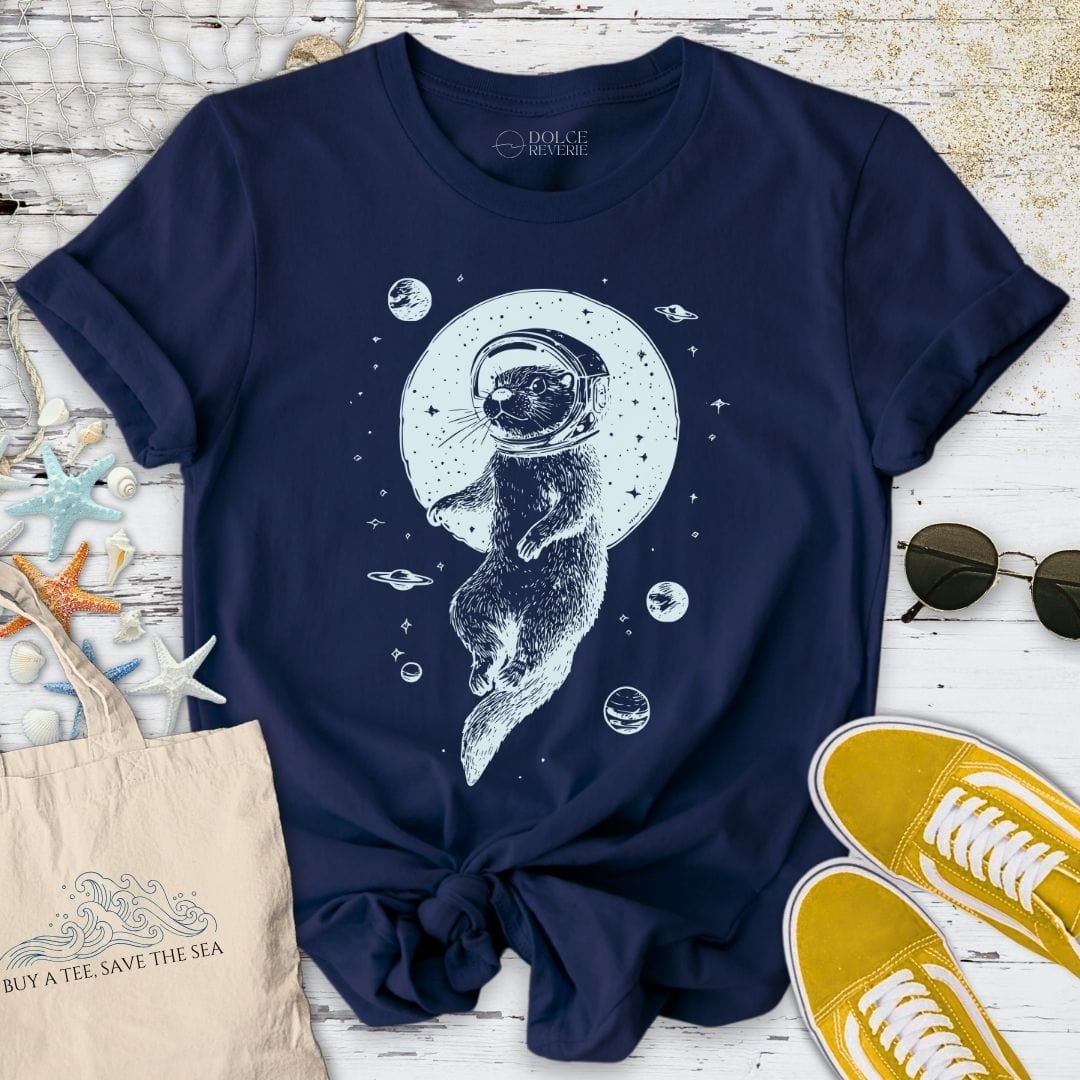 Otter Space T-Shirt Navy / S